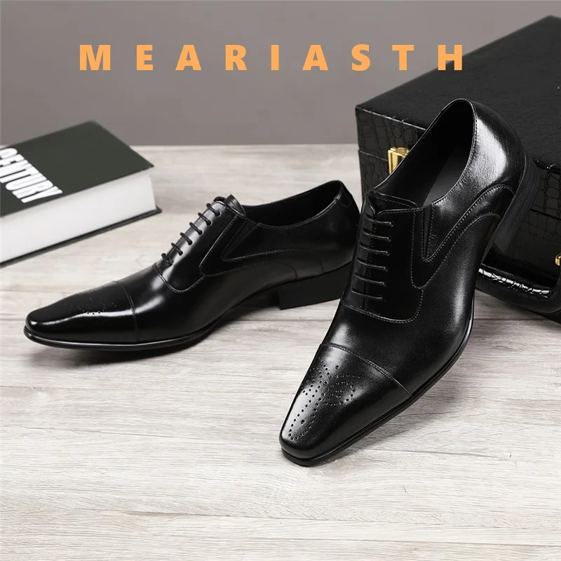 Men Dress Handmade Shoes PU Leather Male Oxford Italian Classic Vintage Lace-up Derby Shoes Men's Brogue Shoes Oxford Size 38-48
Men Dress Handmade Shoes PU Leather Male Oxford Italian Classic Vintage Lace-up Derby Shoes Men's Brogue Shoes Oxford Size 38-48
