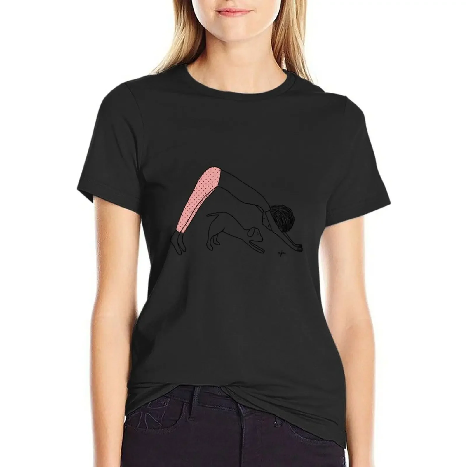 Yoga T-Shirt animal prinfor cute clothes aesthetic clothes white t-shirts for Women
Yoga T-Shirt animal prinfor cute clothes aesthetic clothes white t-shirts for Women