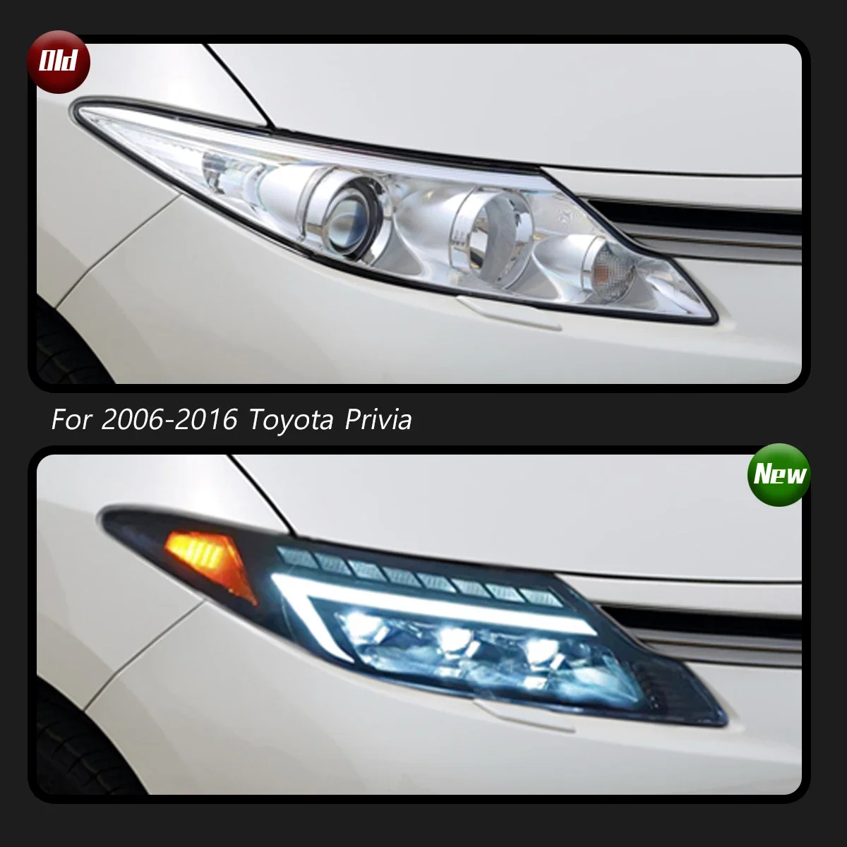 Car Head Lamp For Toyota Privia Headlights 2006-2016 Upgrade Modified to New Dynamic Turn Signal Car LED Headlight Assembly
Car Head Lamp For Toyota Privia Headlights 2006-2016 Upgrade Modified to New Dynamic Turn Signal Car LED Headlight Assembly