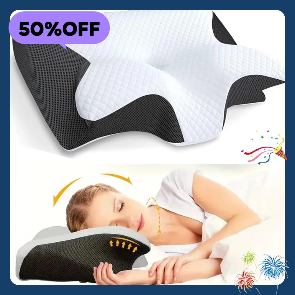 Butterfly Sleep Memory Neck Pillow Slow Rebound Comfortable Memory Foam Sleep Pillow Cervical Orthopedic Neck Massage Bed Pillow
Butterfly Sleep Memory Neck Pillow Slow Rebound Comfortable Memory Foam Sleep Pillow Cervical Orthopedic Neck Massage Bed Pillow