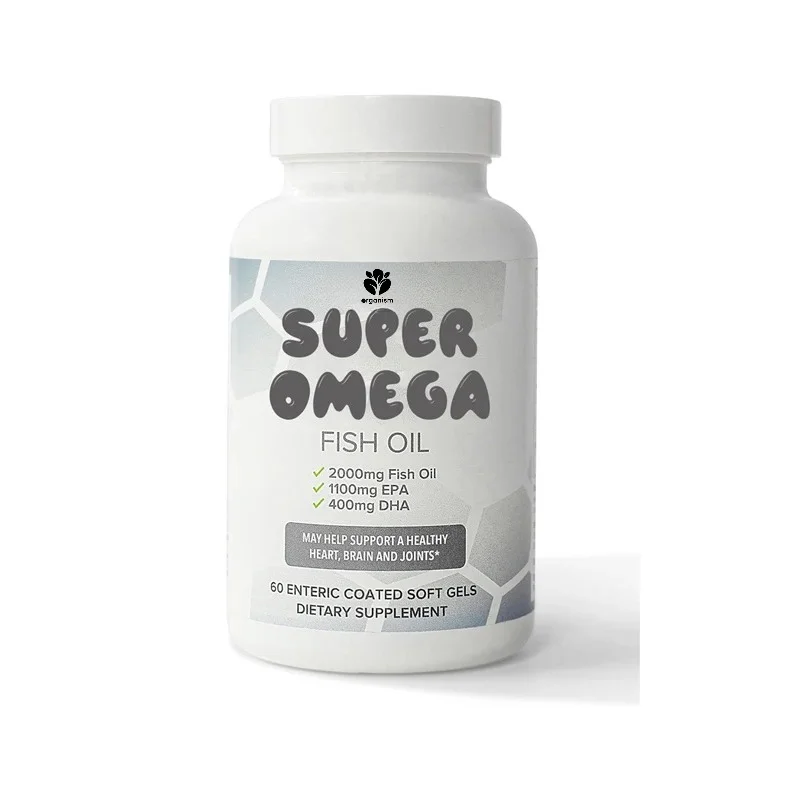 Super Omega 3 Fish Oil Capsules Highly Concentrated 2000mg, Promoting Joint Health
Super Omega 3 Fish Oil Capsules Highly Concentrated 2000mg, Promoting Joint Health