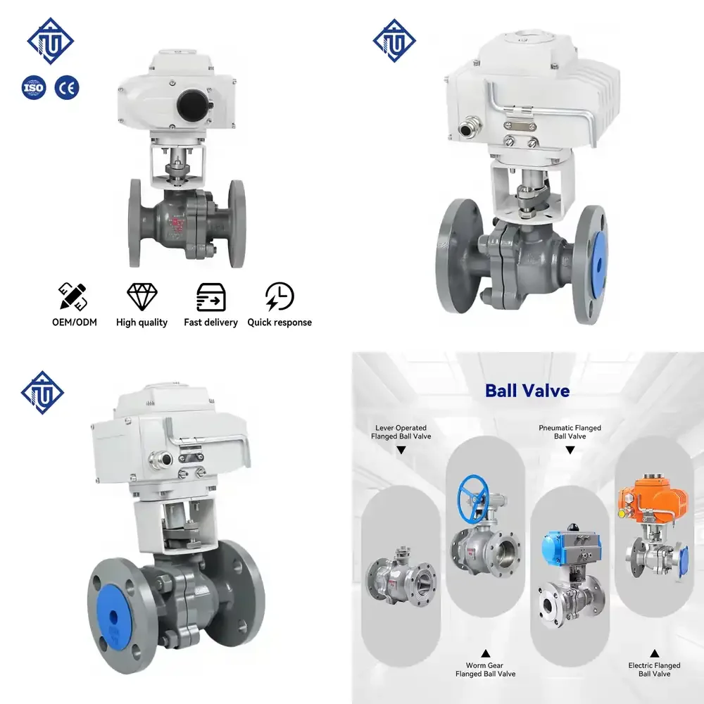 OEM WCB PN16 PN25 DN50-DN300 Electric Flange Ball Valve 2-Piece Electric Actuated Ball Valve for Acid Base Chemical Liquid
OEM WCB PN16 PN25 DN50-DN300 Electric Flange Ball Valve 2-Piece Electric Actuated Ball Valve for Acid Base Chemical Liquid