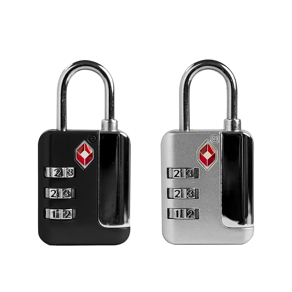 Luggage Locks TSA Approved, Combination Padlock for Locker, Small Combo Padlock, TSA Locks for Luggage, Gym Locker, Suitcase,
Luggage Locks TSA Approved, Combination Padlock for Locker, Small Combo Padlock, TSA Locks for Luggage, Gym Locker, Suitcase,
