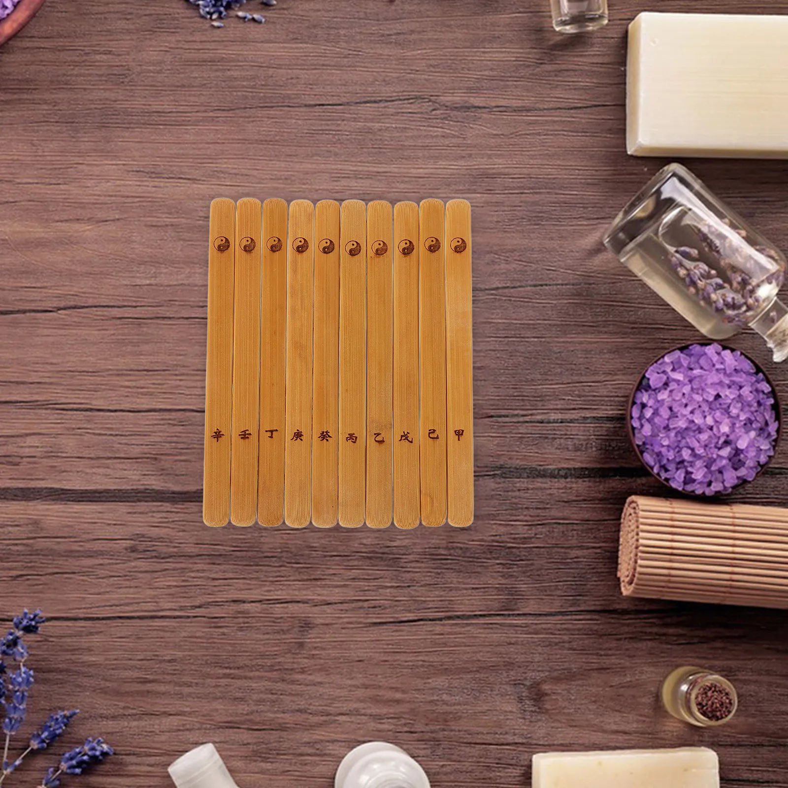 10Pcs Chinese Bamboo Divination Sticks Traditional Fortune Telling Tools Spiritual Guidance Feng Shui Game Props
10Pcs Chinese Bamboo Divination Sticks Traditional Fortune Telling Tools Spiritual Guidance Feng Shui Game Props