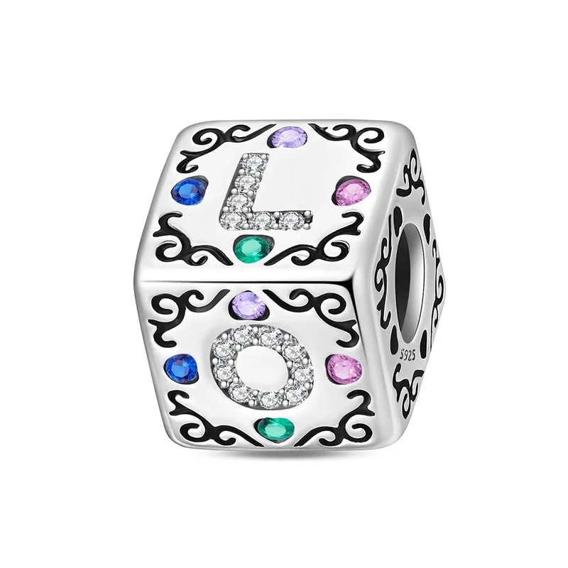 New 925 Sterling Silver Love Magic Cube Charms Beads For Women Fit Original Bracelet DIY Birthday Party Jewelry Gifts
New 925 Sterling Silver Love Magic Cube Charms Beads For Women Fit Original Bracelet DIY Birthday Party Jewelry Gifts