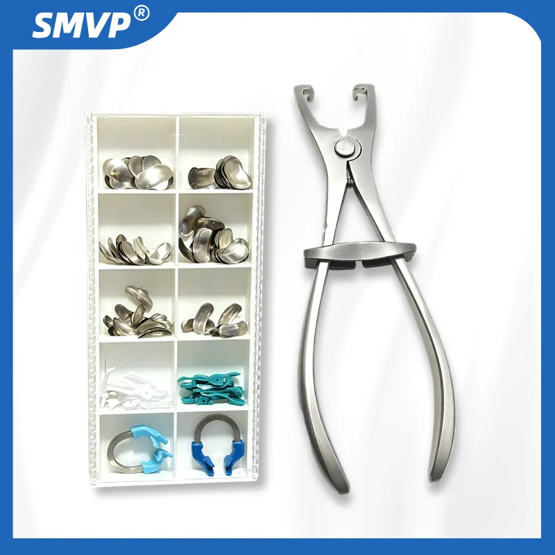 Tooth Filling Restoration Dental Consumables, Stainless Steel Sectional Matrix Band Ring with Wedge Clinic Refill
Tooth Filling Restoration Dental Consumables, Stainless Steel Sectional Matrix Band Ring with Wedge Clinic Refill