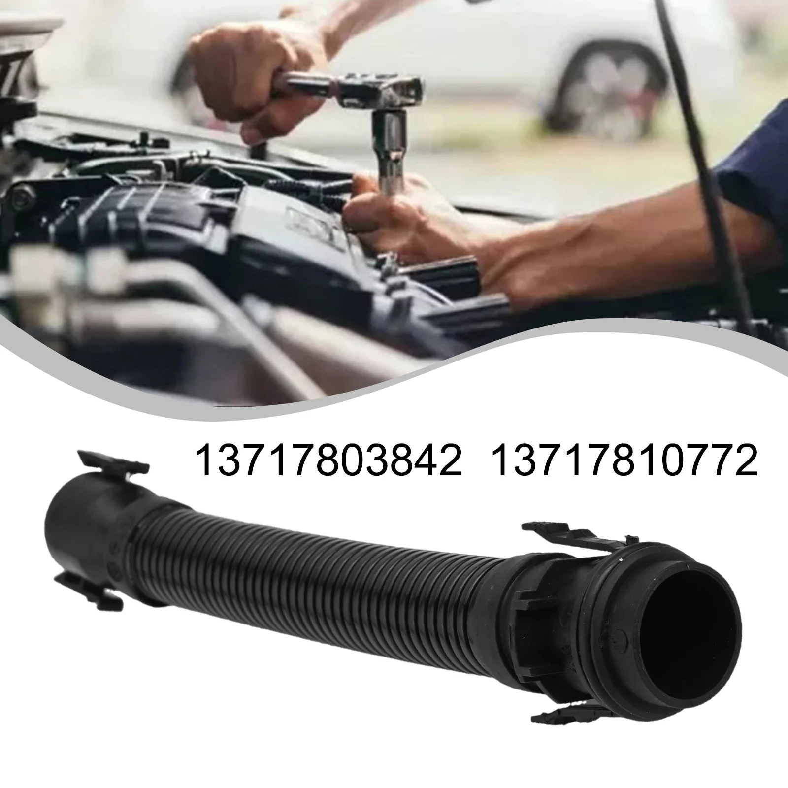 1pcs Car Intake Breather Pipe 13717803842 13717810772 Air Filter Intake Breather Hose Pipe For BMW SERIES X3 X6 N47 N57 E84/E83
1pcs Car Intake Breather Pipe 13717803842 13717810772 Air Filter Intake Breather Hose Pipe For BMW SERIES X3 X6 N47 N57 E84/E83