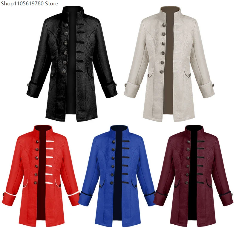 Kids Renaissance Medieval Jacket Coat Halloween Costume Boys Prince Gothic Steampunk Victorian Pirate Warlock Jacket Tailcoat
Kids Renaissance Medieval Jacket Coat Halloween Costume Boys Prince Gothic Steampunk Victorian Pirate Warlock Jacket Tailcoat