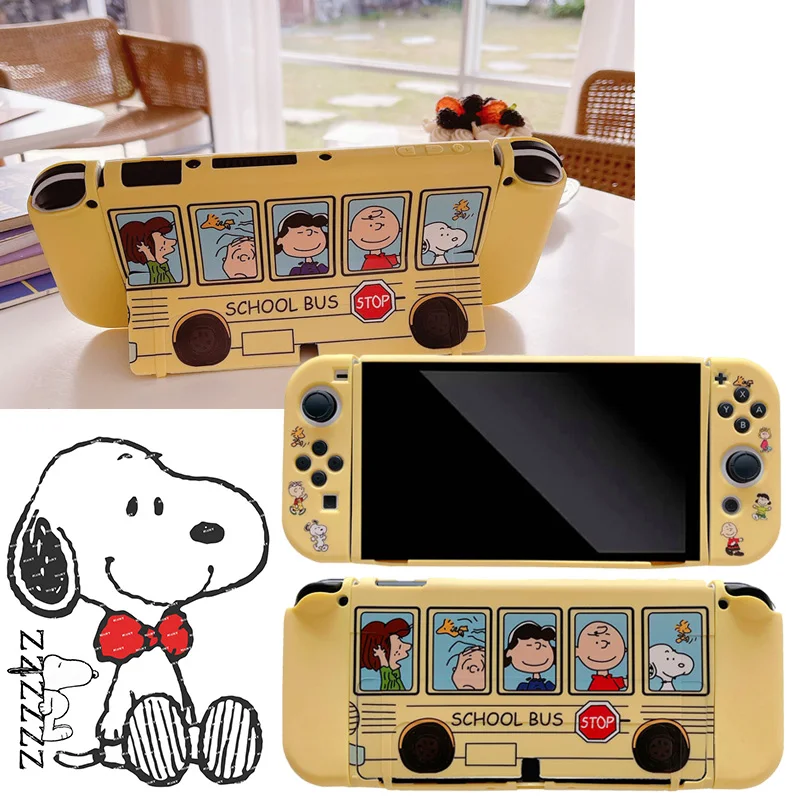 Snoopy Switch Oled Game Console Protective Shell Anime Painted Soft Sleeve Tpu Split Switch Protective Case Kids Toys Gift
Snoopy Switch Oled Game Console Protective Shell Anime Painted Soft Sleeve Tpu Split Switch Protective Case Kids Toys Gift