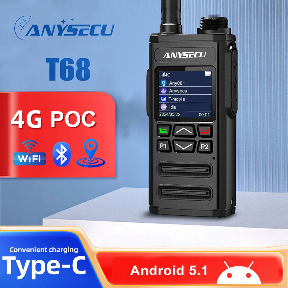 Anysecu 4G Новое радио T68 Android 5.1 6000 мАч type-c 512 МБ + 4 ГБ работает с Realptt/zello/poc global/POC stars мини-рация
Anysecu 4G Новое радио T68 Android 5.1 6000 мАч type-c 512 МБ + 4 ГБ работает с Realptt/zello/poc global/POC stars мини-рация