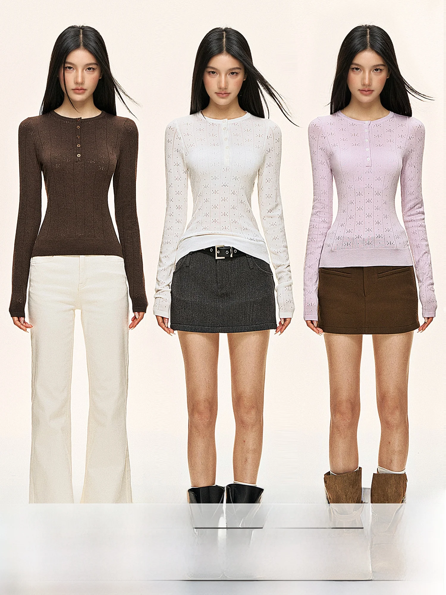 0PASSION Американский вязаный шерстяной воротник с воротником Sle Генри, облегающий женский длинный топ с вырезом на основе свека, внутренняя одежда
0PASSION Американский вязаный шерстяной воротник с воротником Sle Генри, облегающий женский длинный топ с вырезом на основе свека, внутренняя одежда