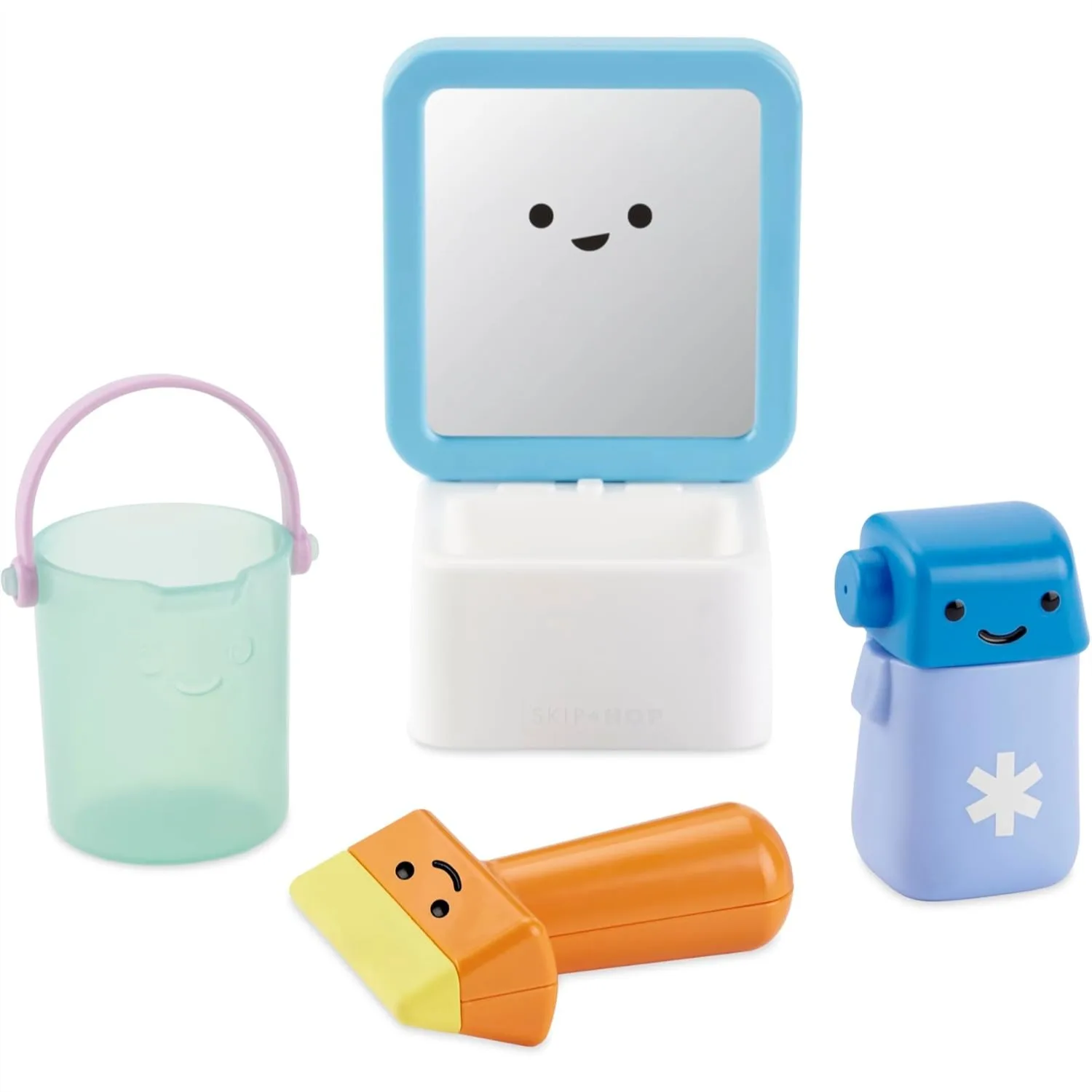 Baby Bath Toy Mirror & Sink Pretend Play Set, 4-Piece Interactive Water Toy for Toddlers 12m+, Sensory Development
Baby Bath Toy Mirror & Sink Pretend Play Set, 4-Piece Interactive Water Toy for Toddlers 12m+, Sensory Development