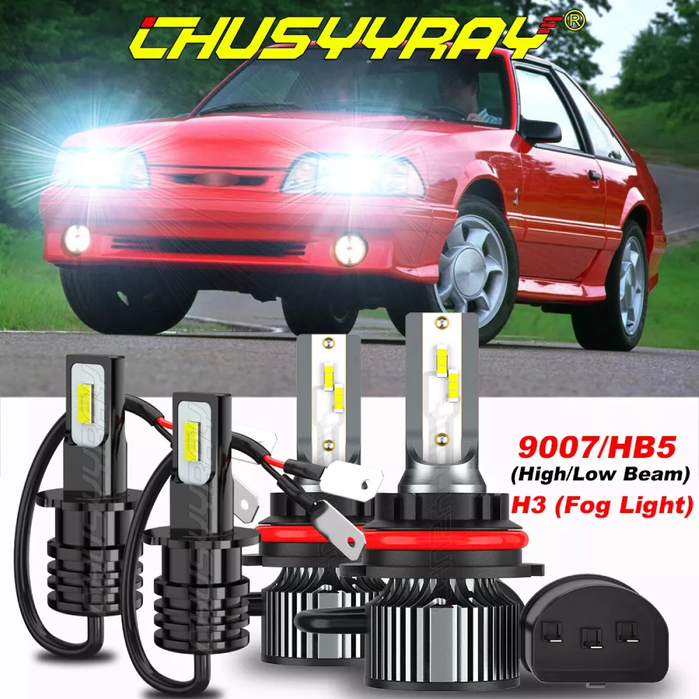 9007 9004 HB4 LED Headlight Hi/Low Beam Kits 12V 6500K 20000LM Super Bright White IP68 Waterproof Canbus No Error Plug and play
9007 9004 HB4 LED Headlight Hi/Low Beam Kits 12V 6500K 20000LM Super Bright White IP68 Waterproof Canbus No Error Plug and play