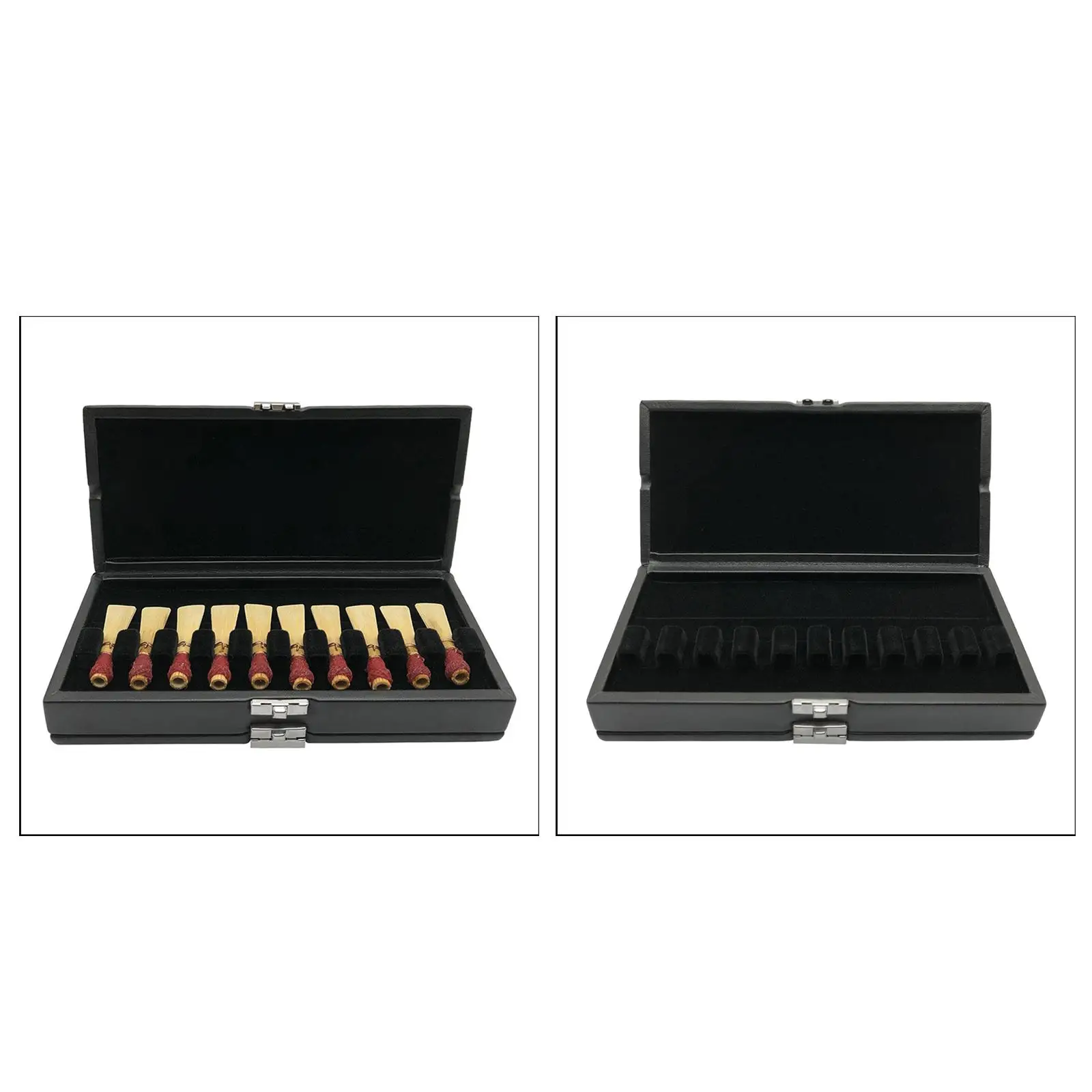 Reeds Storage Box for Oboe Maple Wood Holder Built-in Humidifier Soft Flannel Liner for Wind Instrument Case
Reeds Storage Box for Oboe Maple Wood Holder Built-in Humidifier Soft Flannel Liner for Wind Instrument Case