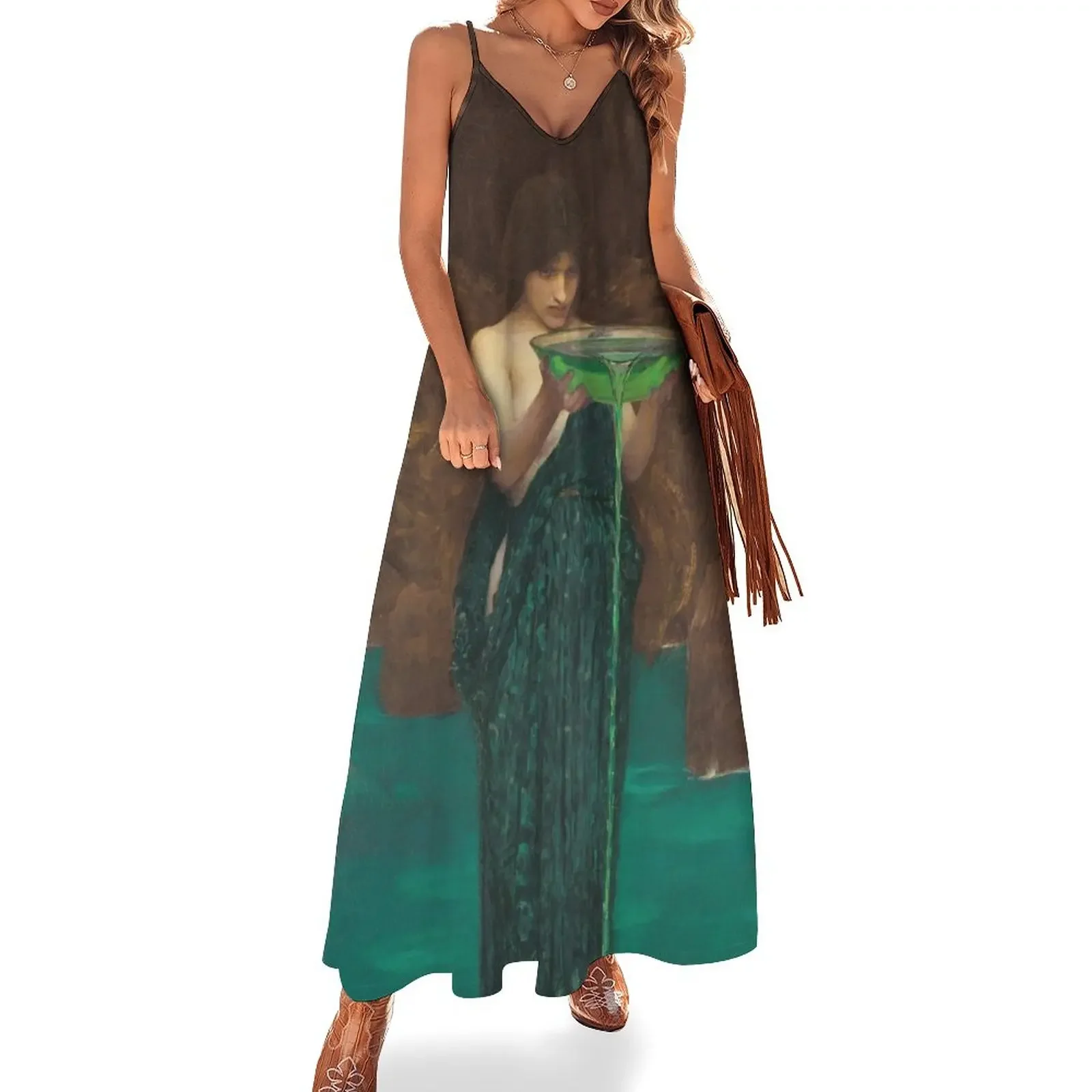 John William Waterhouse - Circe Invidiosa1892 Sleeveless Dress dress elegant women's dresses for wedding Dress
John William Waterhouse - Circe Invidiosa1892 Sleeveless Dress dress elegant women's dresses for wedding Dress