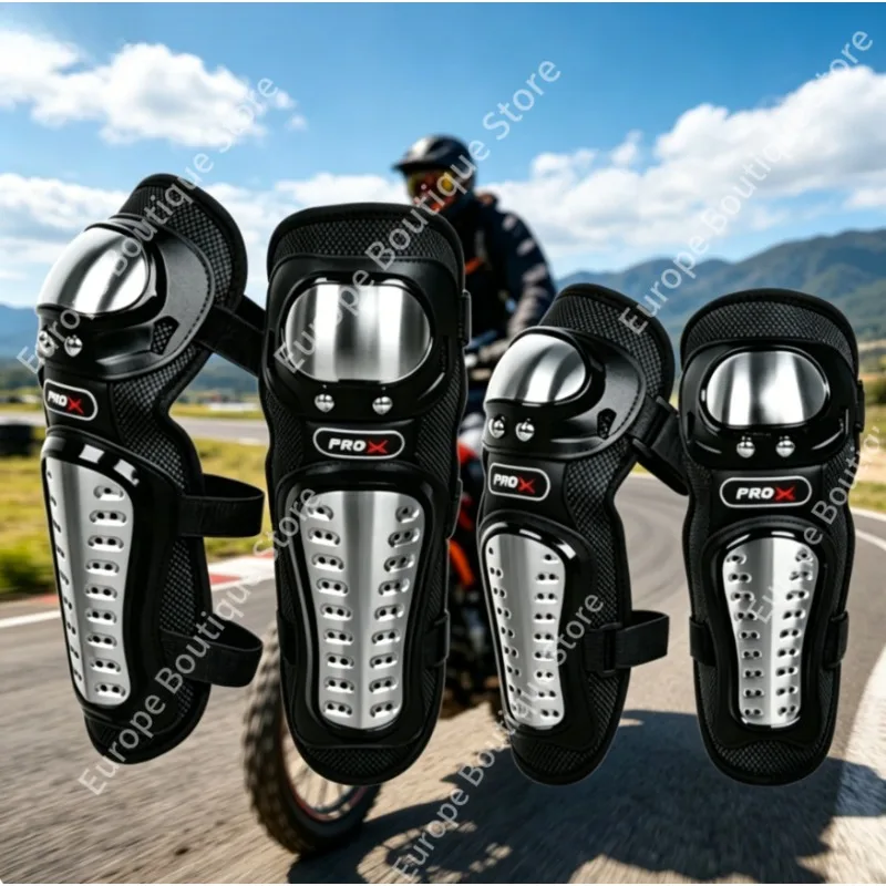2026 NEW Men Biker Off Road Riding Protective Gear 4Pcs Stainless Steel Motorcycle Knee Elbow Pads Anti Fall Set
2026 NEW Men Biker Off Road Riding Protective Gear 4Pcs Stainless Steel Motorcycle Knee Elbow Pads Anti Fall Set