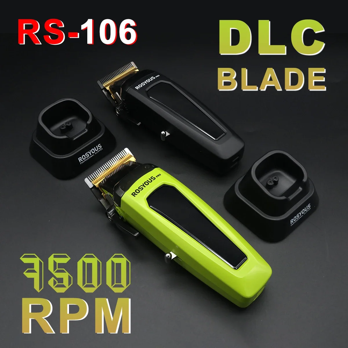Профессиональная машинка для стрижки волос ROSYOUS DLC Blade со светодиодным дисплеем и зарядным устройством, беспроводная мужская парикмахерская машина для стрижки волос RS 106
Профессиональная машинка для стрижки волос ROSYOUS DLC Blade со светодиодным дисплеем и зарядным устройством, беспроводная мужская парикмахерская машина для стрижки волос RS 106