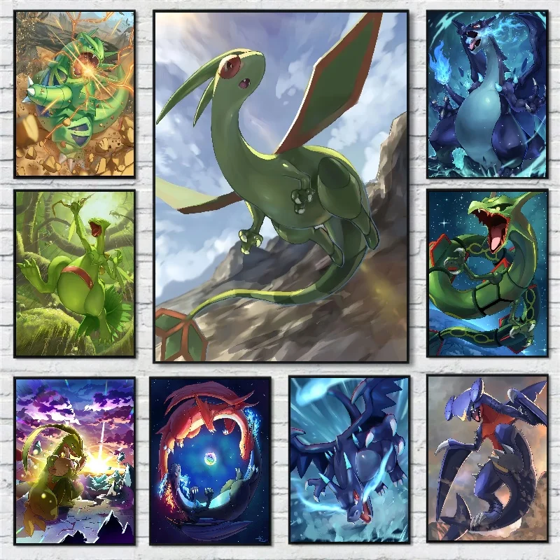 Japan comics Pokemon Rayquaza Peripheral posters modern room decoration paintings murals children's decorative paintings prints
Japan comics Pokemon Rayquaza Peripheral posters modern room decoration paintings murals children's decorative paintings prints