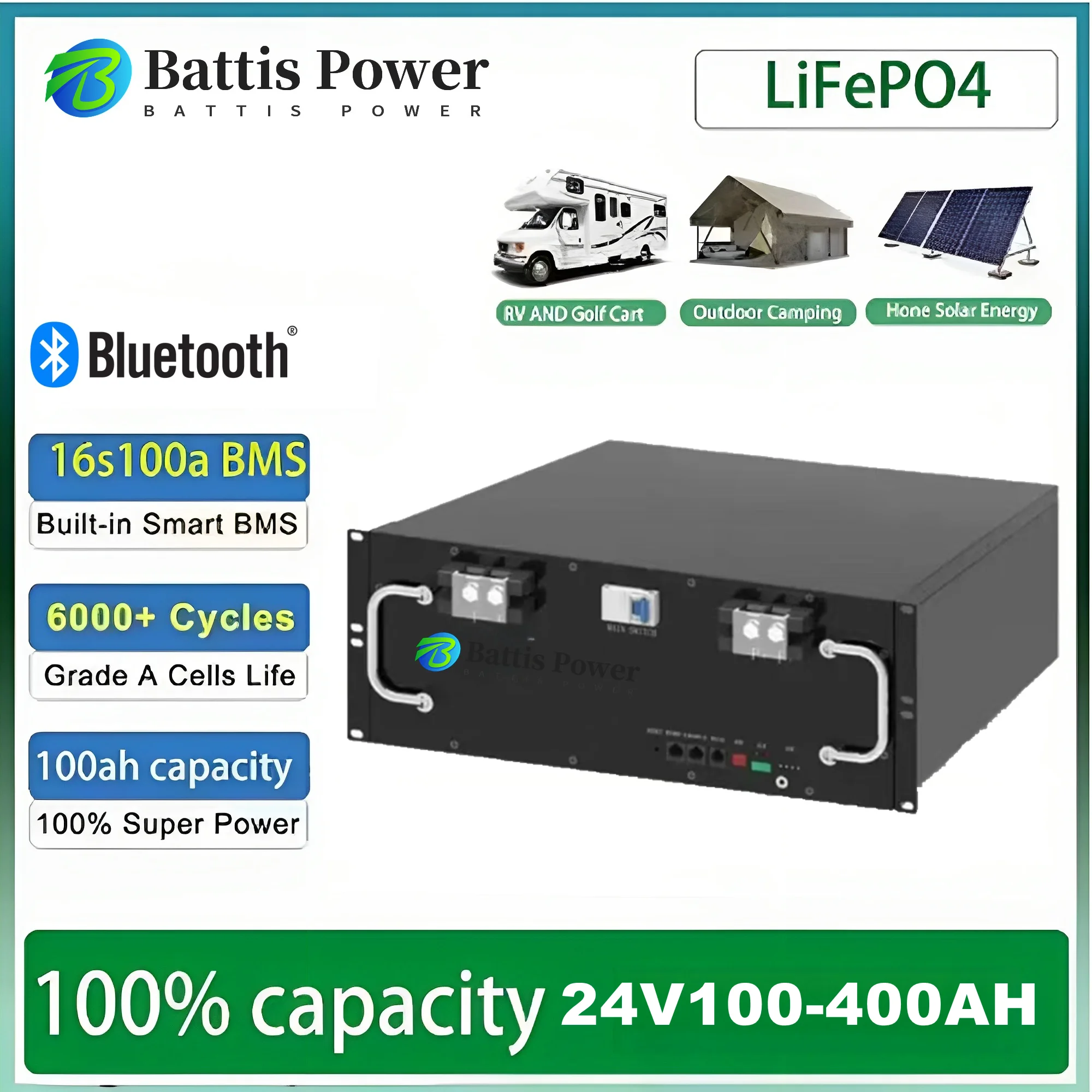 JNX24V 100Ah Lifepo4 Battery 120Ah 150Ah 180Ah 200Ah 280Ah 300Ah 400Ah Lithium Batterie with CAN RS485 for 2KW 3KW Solar System
JNX24V 100Ah Lifepo4 Battery 120Ah 150Ah 180Ah 200Ah 280Ah 300Ah 400Ah Lithium Batterie with CAN RS485 for 2KW 3KW Solar System