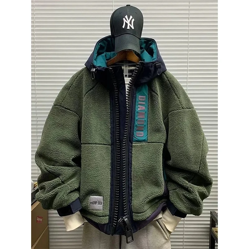 Large Size Hooded Cotton Jaet Men's Casual Loose Warm up irt American Trendy Brand Polyester Fiber 00% Regular Length
Large Size Hooded Cotton Jaet Men's Casual Loose Warm up irt American Trendy Brand Polyester Fiber 00% Regular Length