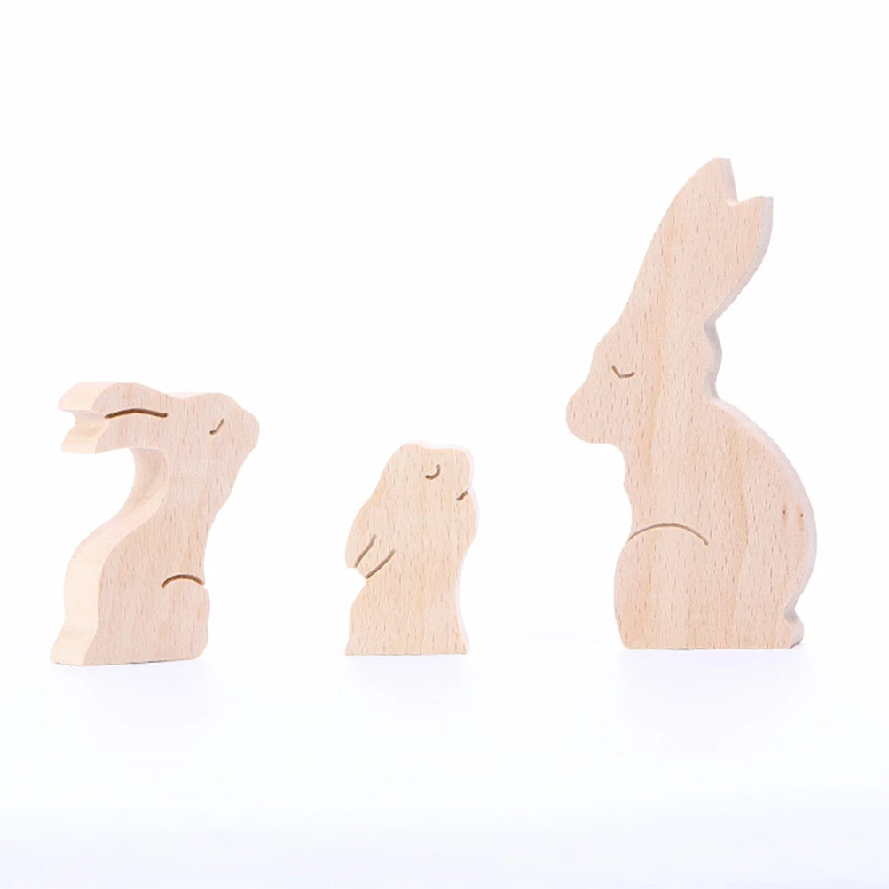 Wooden Rabbit Figurine Diverse Details Realistic Easter Garden Decoration Yard Craft Statue Animal Miniature Home Decor
Wooden Rabbit Figurine Diverse Details Realistic Easter Garden Decoration Yard Craft Statue Animal Miniature Home Decor