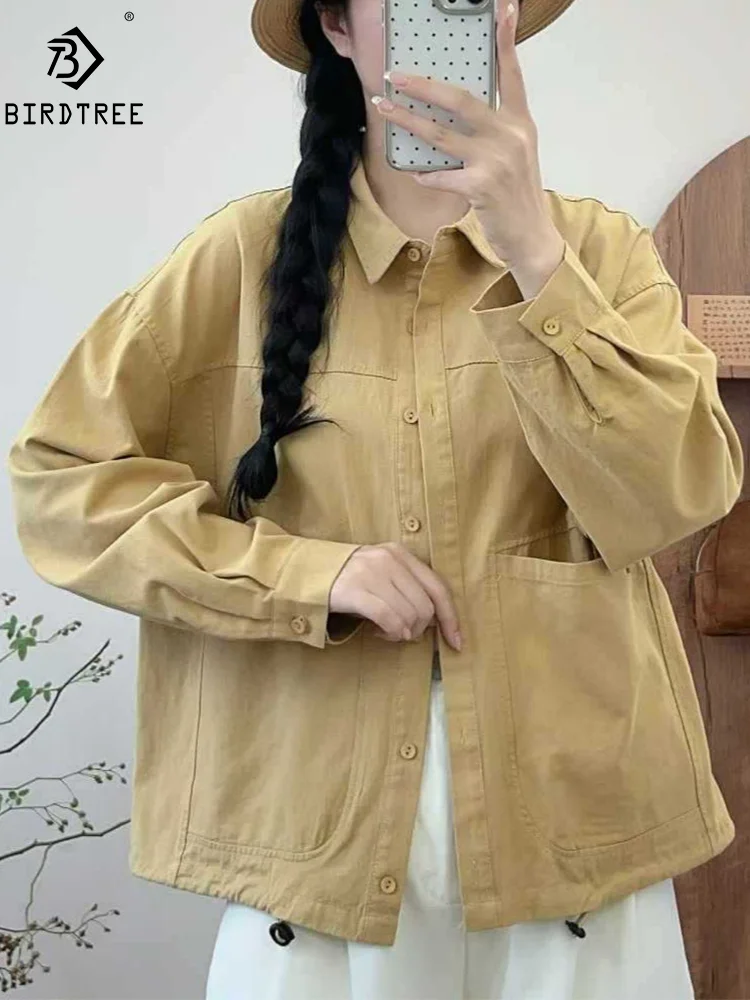 New Autumn Cotton Long Sleeve Shirts, Women Lapel Pockets Vintage Tops, Mori Girl Loose Korean Blouse, 2024 Winter T485156QM
New Autumn Cotton Long Sleeve Shirts, Women Lapel Pockets Vintage Tops, Mori Girl Loose Korean Blouse, 2024 Winter T485156QM