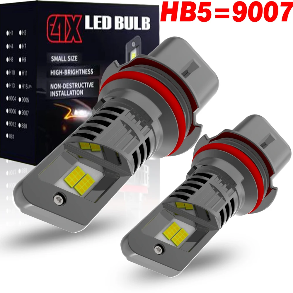 2pcs HB5 9007 PX29t Led Headlight No Adapter Required High Low Beam Power Canbus Light Car Turbo Diode Bulb White Moto Fog Lamp
2pcs HB5 9007 PX29t Led Headlight No Adapter Required High Low Beam Power Canbus Light Car Turbo Diode Bulb White Moto Fog Lamp