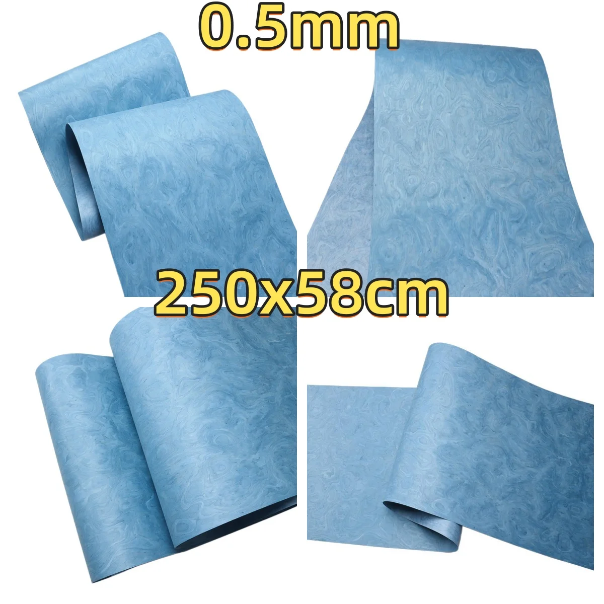 Light Blue Burl Tech Veneer, 0.25mm, 250x58cm, For Reviving Old Furniture & Decorative Panels.(Backing Non-woven Fabric)
Light Blue Burl Tech Veneer, 0.25mm, 250x58cm, For Reviving Old Furniture & Decorative Panels.(Backing Non-woven Fabric)