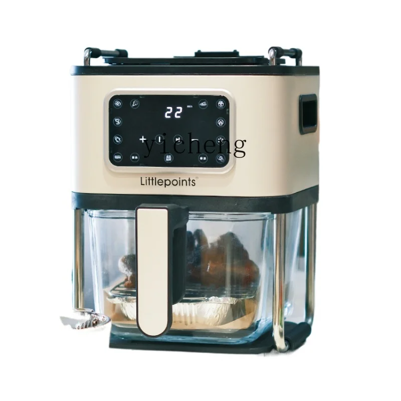 ZF Smart Visual Air Fryer Household Oil-Free Deep Frying Pan Split Frying and Baking
ZF Smart Visual Air Fryer Household Oil-Free Deep Frying Pan Split Frying and Baking