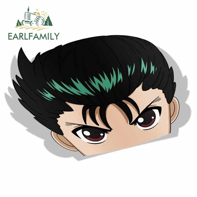EARLFAMILY 13 см x 8,8 см для Yusuke Urameshi Peeker аниме большая голова виниловая Автомобильная наклейка JDM заднее лобовое стекло 
EARLFAMILY 13 см x 8,8 см для Yusuke Urameshi Peeker аниме большая голова виниловая Автомобильная наклейка JDM заднее лобовое стекло