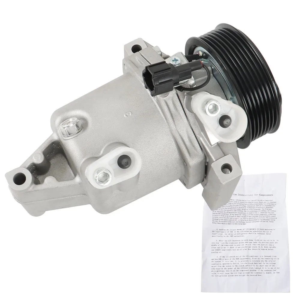 A/C AC Compressor w/ Clutch Fit For Nissan Versa 2012-19 Versa Note 2014-19 1.6L
A/C AC Compressor w/ Clutch Fit For Nissan Versa 2012-19 Versa Note 2014-19 1.6L