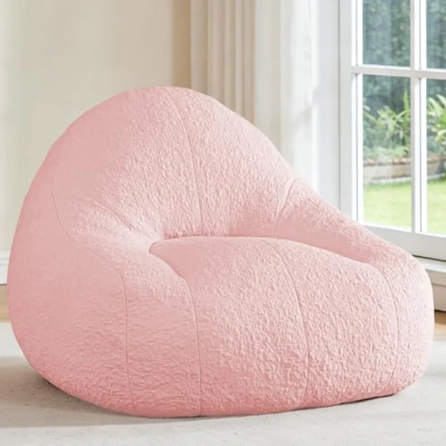 4Feet Large Bean Bag Chair for Adults - Big Boneless Floor Chair with Foam Filling Oversized Bean Bag Sofa for Reading and Gami
4Feet Large Bean Bag Chair for Adults - Big Boneless Floor Chair with Foam Filling Oversized Bean Bag Sofa for Reading and Gami