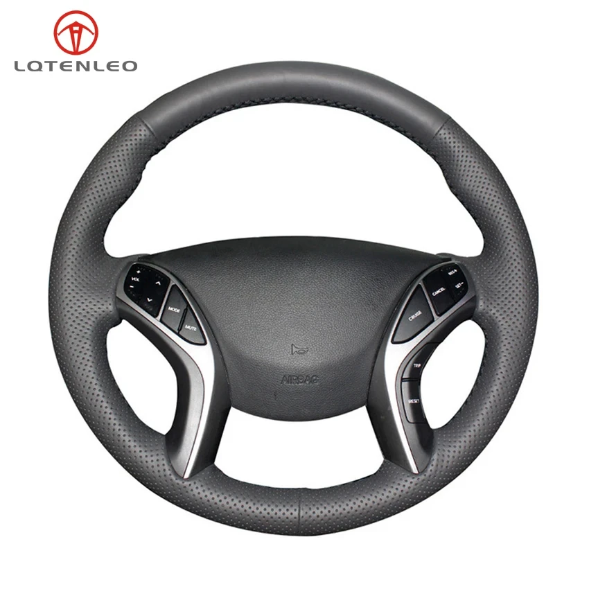 Black Artificial Leather Car Steering Wheel Cover For Hyundai Elantra 3 2011-2016 Elantra Sport 2011-2016 Elantra GT 2013-2017
Black Artificial Leather Car Steering Wheel Cover For Hyundai Elantra 3 2011-2016 Elantra Sport 2011-2016 Elantra GT 2013-2017