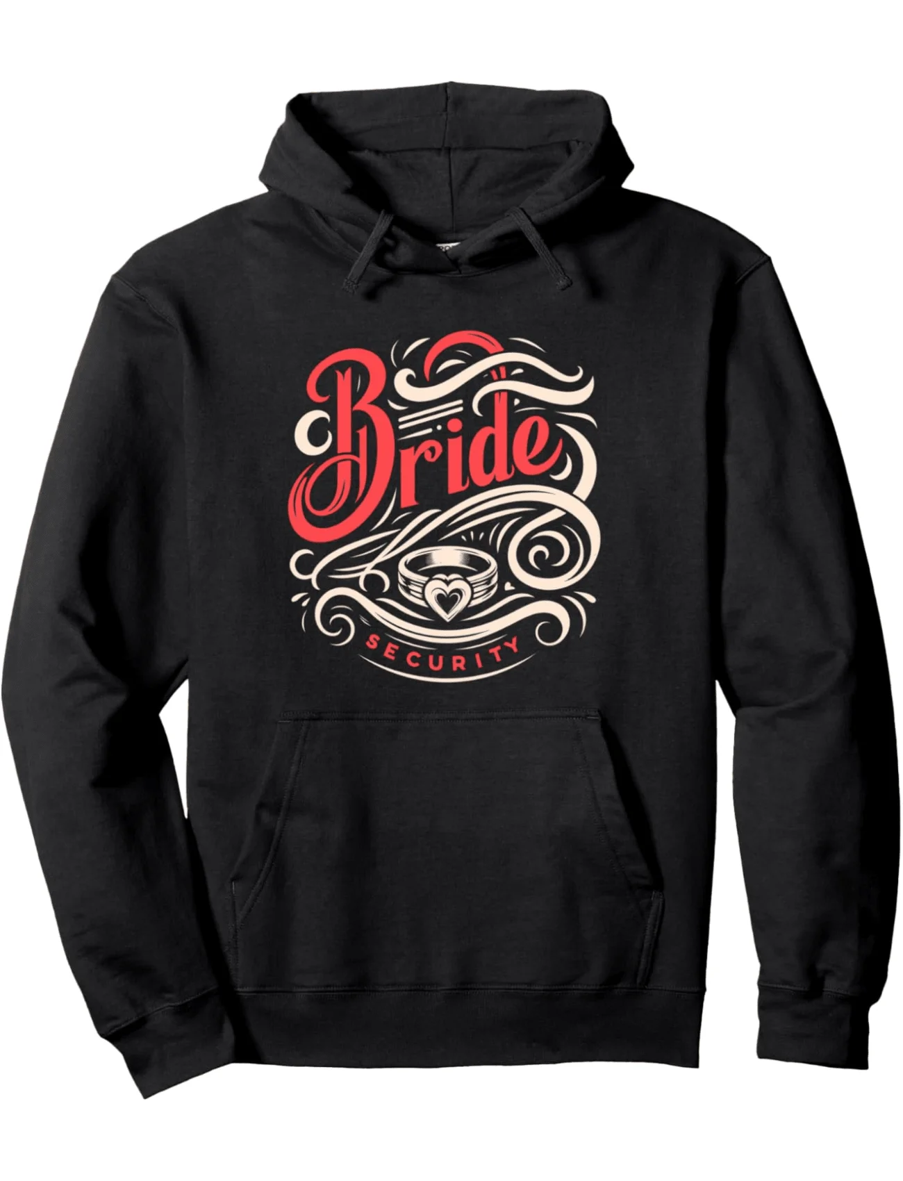 Bride Security Hooded Sweatshirt Novelty Graphic Pullover
Bride Security Hooded Sweatshirt Novelty Graphic Pullover
