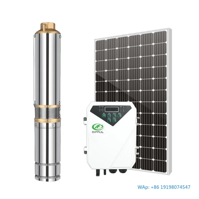 3 Inch 48V DC Brushless Solar Powered Submersible Water Pump
3 Inch 48V DC Brushless Solar Powered Submersible Water Pump