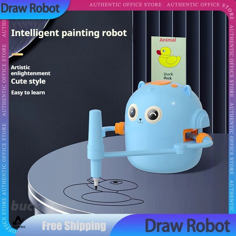 Drawing Robot Early Education Intelligent Automatic Drawing Ai Fusion Children'S Enlightenment Interests Hobbies Toy Custom Gift
Drawing Robot Early Education Intelligent Automatic Drawing Ai Fusion Children'S Enlightenment Interests Hobbies Toy Custom Gift