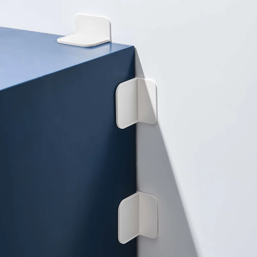 4pcs Anti-Shake Fixer Cabinet Stabiliser Strong Hips Material 90-Degree Corner Design Easy Installation Traceless Cabinet Fixer
4pcs Anti-Shake Fixer Cabinet Stabiliser Strong Hips Material 90-Degree Corner Design Easy Installation Traceless Cabinet Fixer