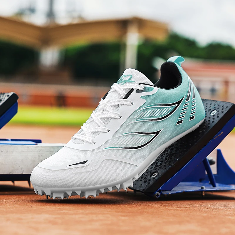 Новые поступления, мужские легкие атлетики с шипами, молодежные спортивные туфли для соревнований, женские легкие дышащие туфли для спринта, Zapatillas Hombre
Новые поступления, мужские легкие атлетики с шипами, молодежные спортивные туфли для соревнований, женские легкие дышащие туфли для спринта, Zapatillas Hombre