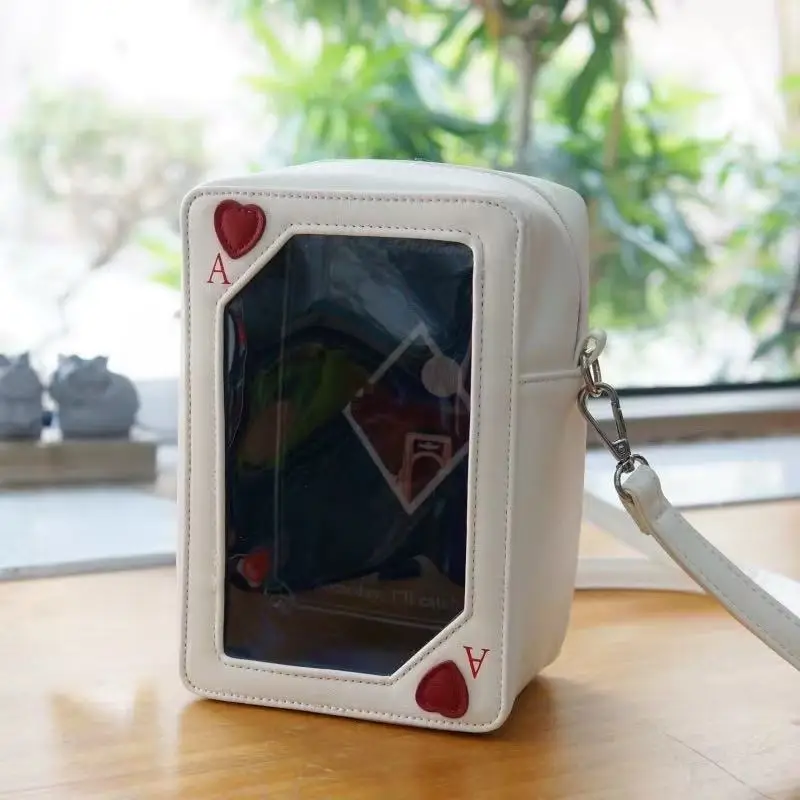 Red Peach A Clear Backpack For Anime Women's Personalized White Anime Backpack Collectors Zipper Compact Square Messenger Bag
Red Peach A Clear Backpack For Anime Women's Personalized White Anime Backpack Collectors Zipper Compact Square Messenger Bag