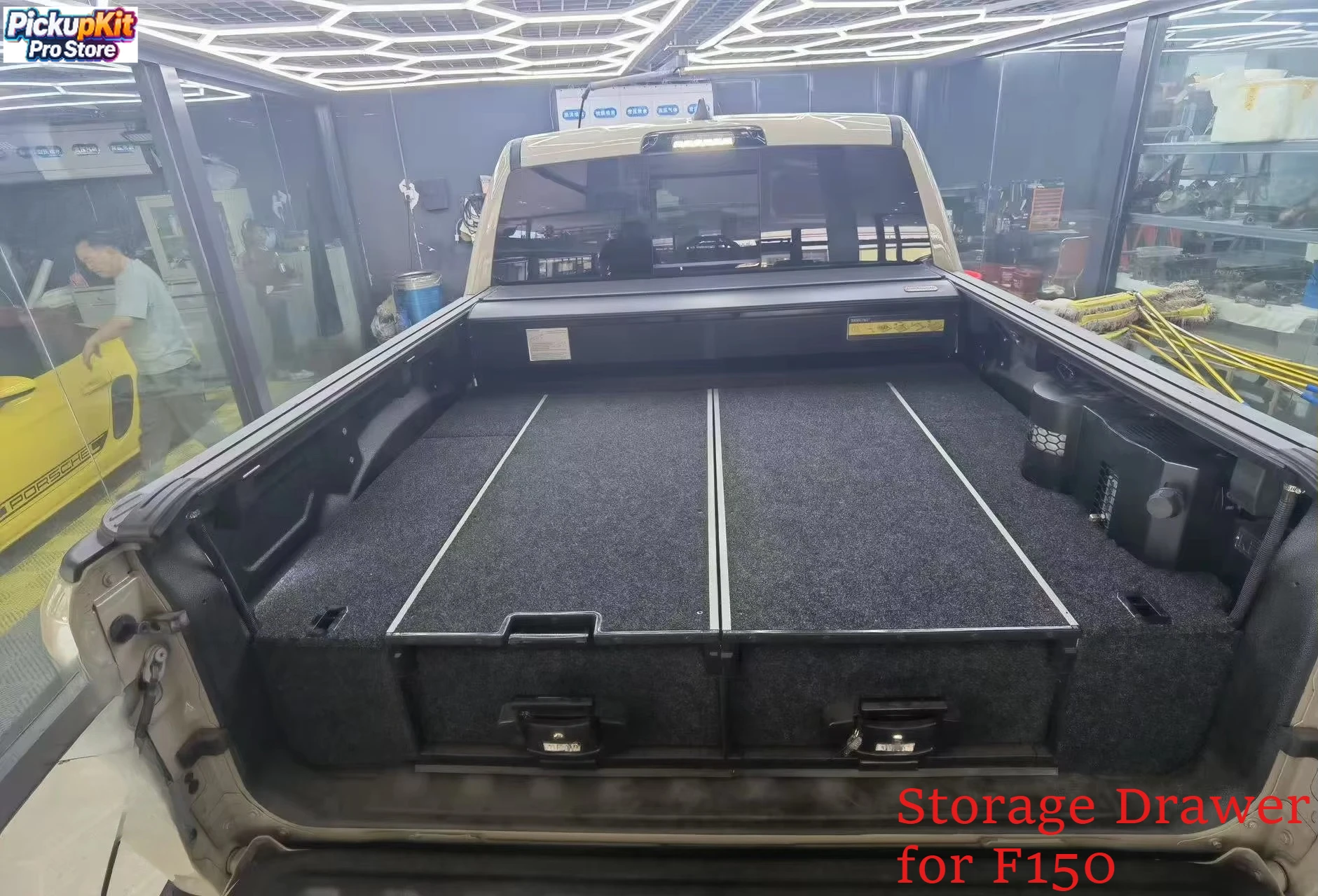Best 4*4 Accessories Truck Pickup Bed Storage Slide Out Tool Box Drawer System Rear Aluminum Drawers for F150
Best 4*4 Accessories Truck Pickup Bed Storage Slide Out Tool Box Drawer System Rear Aluminum Drawers for F150