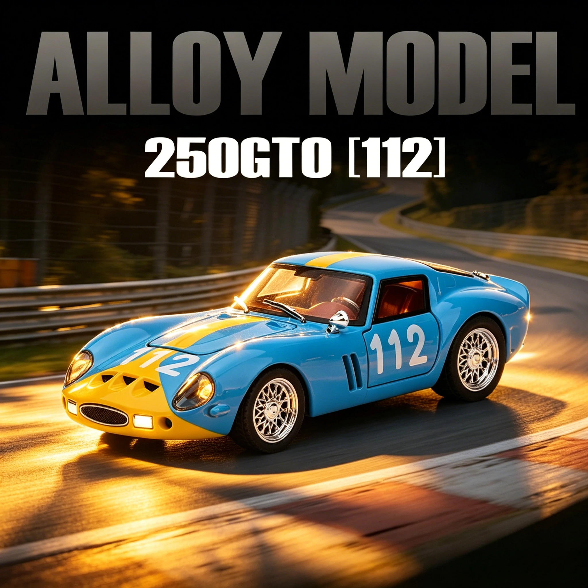 1:32 250 GTO Super Car Model Toy Doors Opened Miniature Models Pull Back Rubber Tires Vehicle for Collectors Holiday Gift
1:32 250 GTO Super Car Model Toy Doors Opened Miniature Models Pull Back Rubber Tires Vehicle for Collectors Holiday Gift