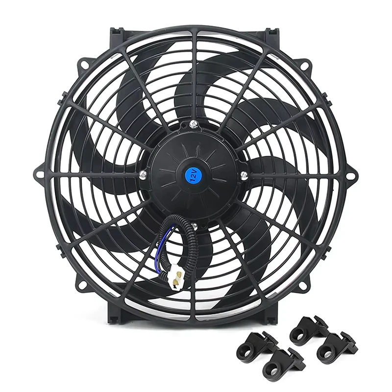 14 Inch 120w Large Air Volume Universal Car Air Conditioning Electronic Fan 12v Engine Water Tank Cooling Fan Accessories 24v
14 Inch 120w Large Air Volume Universal Car Air Conditioning Electronic Fan 12v Engine Water Tank Cooling Fan Accessories 24v