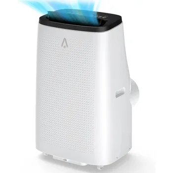 Portableairconditioner with remote control, three in one air conditioner with fan and drying function quiet operation dual motor