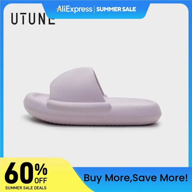 UTUNE Summer Women's Chunky Cloud-Like EVA Slippers-Cute Thick Sole Anti-Slip Comfortable Indoor Sandals for Women and Men
UTUNE Summer Women's Chunky Cloud-Like EVA Slippers-Cute Thick Sole Anti-Slip Comfortable Indoor Sandals for Women and Men