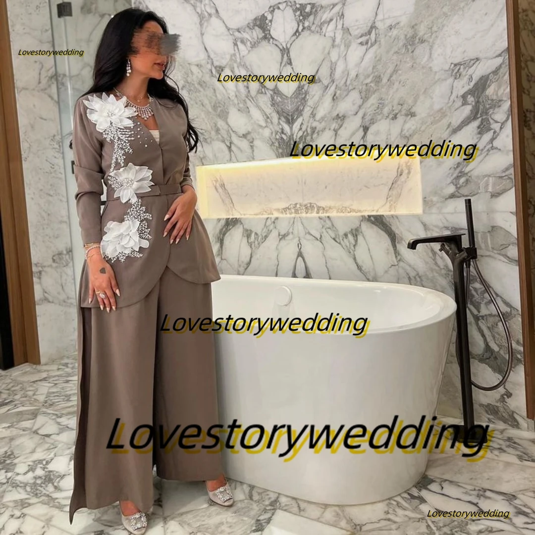 Брючные костюмы Lovestory из двух предметов, женская одежда для выпускного вечера, женское вечернее платье со съемным шлейфом
Брючные костюмы Lovestory из двух предметов, женская одежда для выпускного вечера, женское вечернее платье со съемным шлейфом