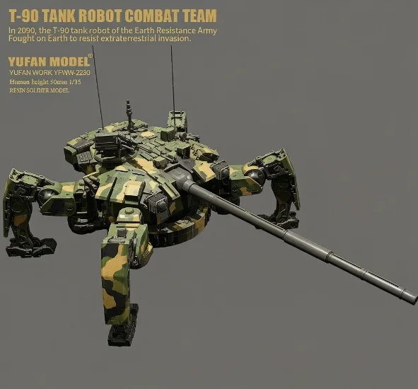 YUFAN MODEL 1/35 Resin model kits Assembly and coloring are required YFWW-2230+3D
YUFAN MODEL 1/35 Resin model kits Assembly and coloring are required YFWW-2230+3D