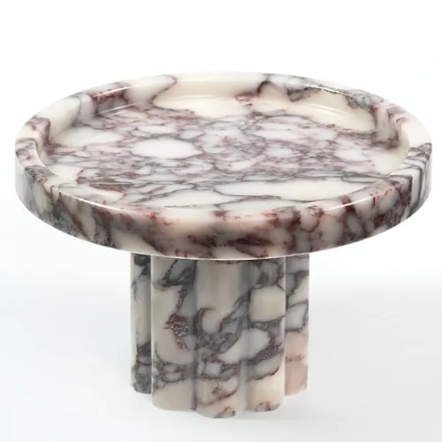 Marble Perfume Tray with Legs - Round Decorative Stone Pedestal for Bathroom Vanity Coffee Table Kitchen Countertop, Footed Jew
Marble Perfume Tray with Legs - Round Decorative Stone Pedestal for Bathroom Vanity Coffee Table Kitchen Countertop, Footed Jew