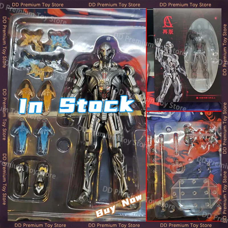 In Stock AC Factory Ultron Action Figures Kaiyodo Amazing Yamaguchi Avengers 17cm Ko Figurine Collection Model Gift Toys
In Stock AC Factory Ultron Action Figures Kaiyodo Amazing Yamaguchi Avengers 17cm Ko Figurine Collection Model Gift Toys