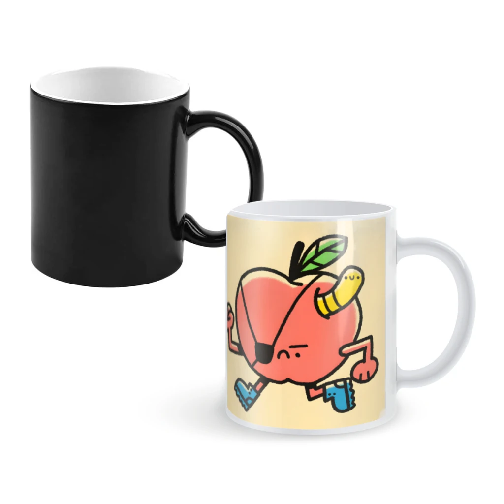 Кофейные кружки Apple A Day и кружка, креативная чашка для чая с изменением цвета, керамические чашки для молока, новинка, подарки
Кофейные кружки Apple A Day и кружка, креативная чашка для чая с изменением цвета, керамические чашки для молока, новинка, подарки