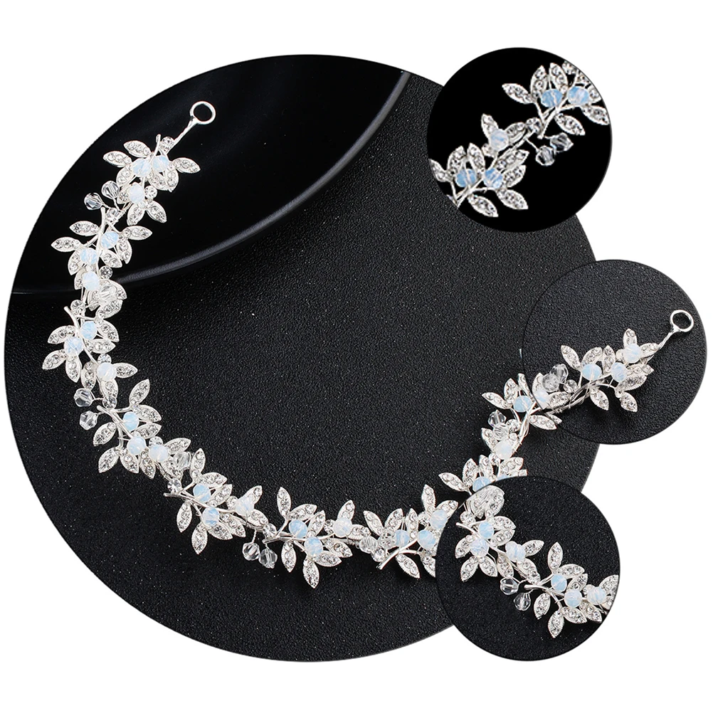 Crystal Pearl Supply Bridal Headb Stylish Hair nament Stylish Hair nament Sweet Graceful Wedding Alloy Supply
Crystal Pearl Supply Bridal Headb Stylish Hair nament Stylish Hair nament Sweet Graceful Wedding Alloy Supply
